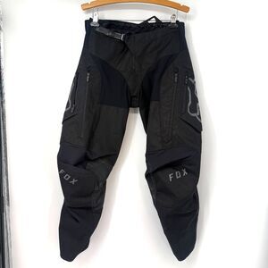 Fox Racing Legion LT Pants Black Off Road Enduro MX Moto Riding Mens Size 38